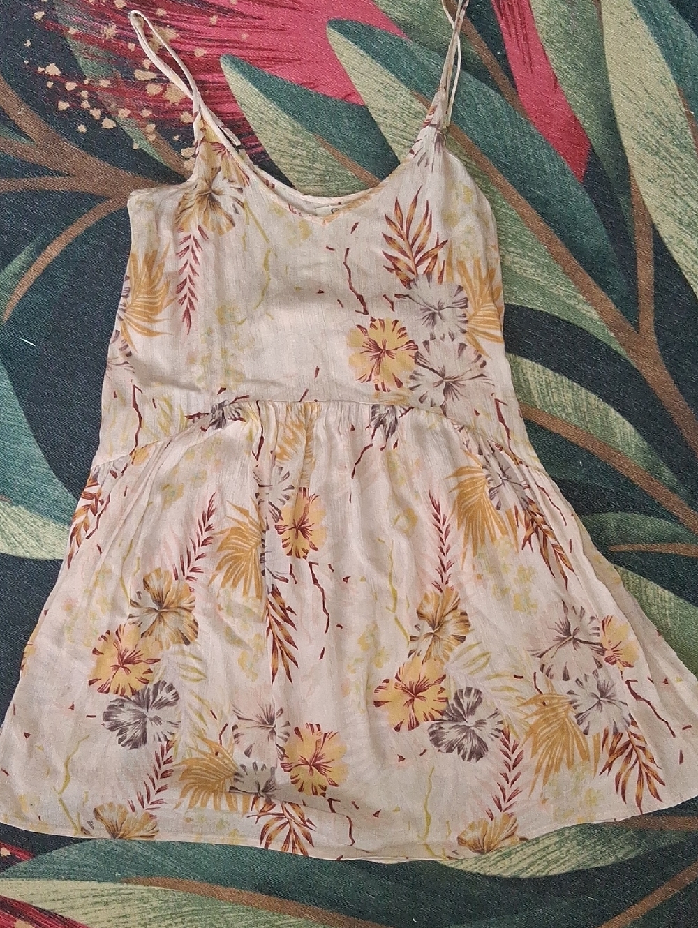 Rip Curl Floral Hibiscus Dress Medium